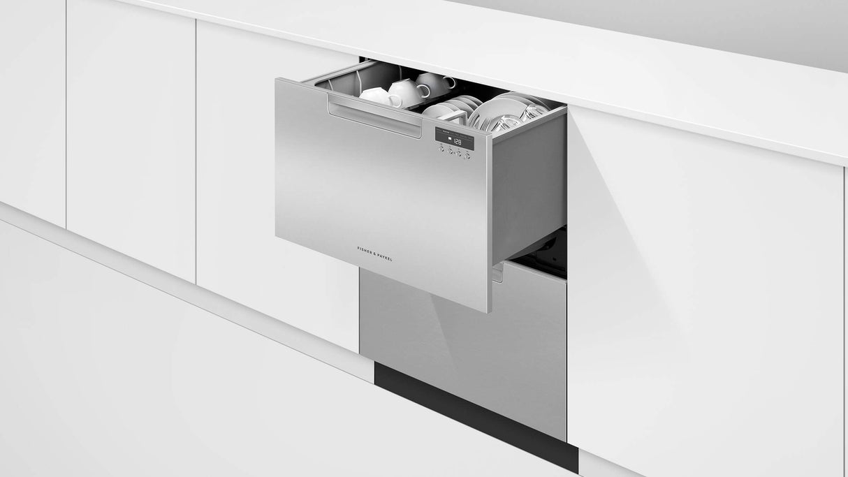 Fisher & Paykel DD24DAX9_N Series 7 Contemporary Double DishDrawer Dishwasher, Stainless Steel - Image 5