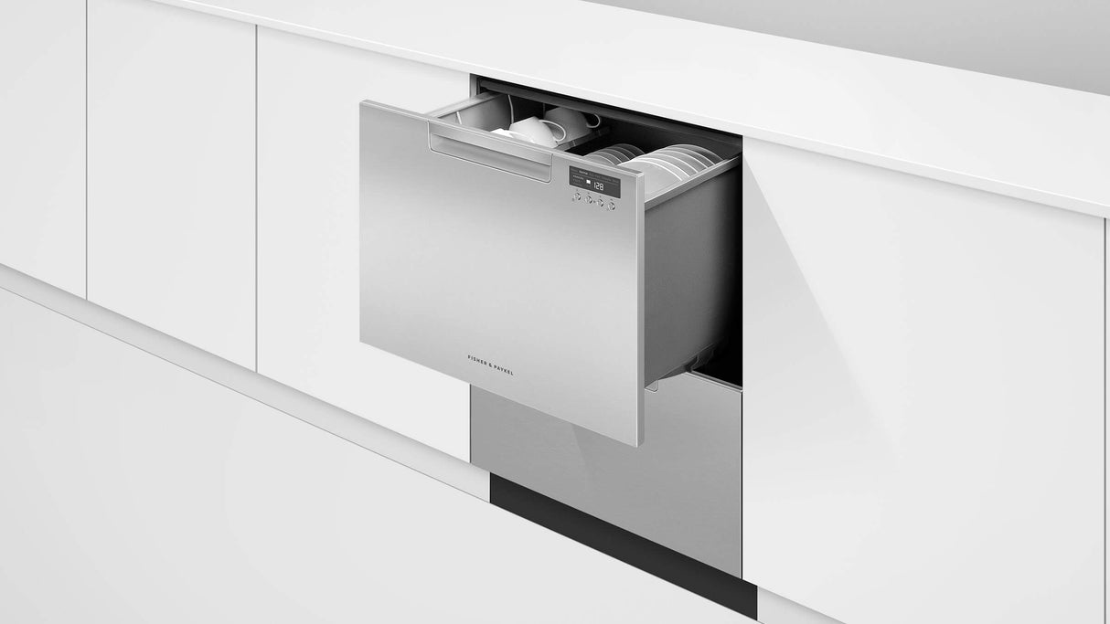Fisher & Paykel DD24DCTX9_N Series 7 Contemporary Tall Double DishDrawer Dishwasher, Stainless Steel - Image 5