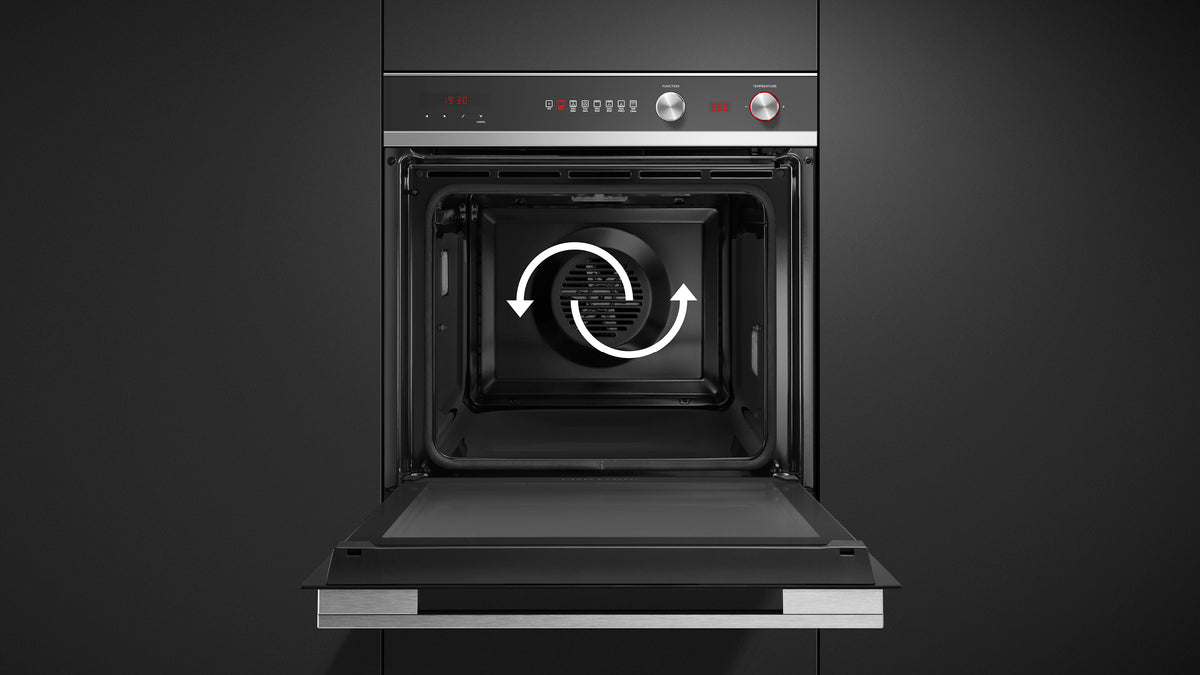 Fisher & Paykel OB24SCD7PX1 24" Series 5 Contemporary Self-Cleaning Oven, 7 Function - Product Detail View