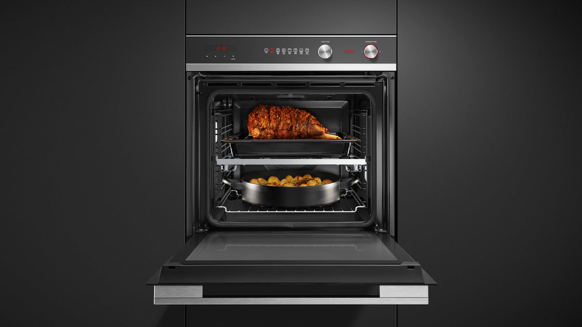 Fisher & Paykel OB24SCD7PX1 24" Series 5 Contemporary Self-Cleaning Oven, 7 Function - Product Detail View