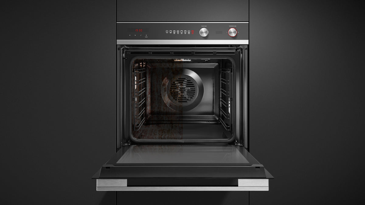 Fisher & Paykel OB24SCD7PX1 24" Series 5 Contemporary Self-Cleaning Oven, 7 Function - Product Detail View
