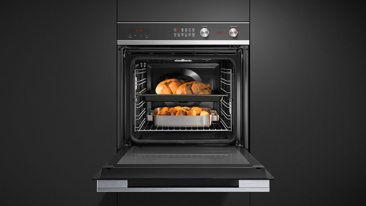 Fisher & Paykel OB24SCDEX1 24" Series 7 Contemporary Oven, 11 Function - Product Detail View