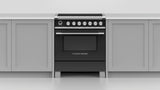 Fisher & Paykel OR30SCI6B1 range exterior kitchen feature