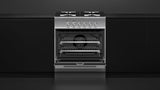 Fisher & Paykel OR30SDG4X1 range interior oven detail feature