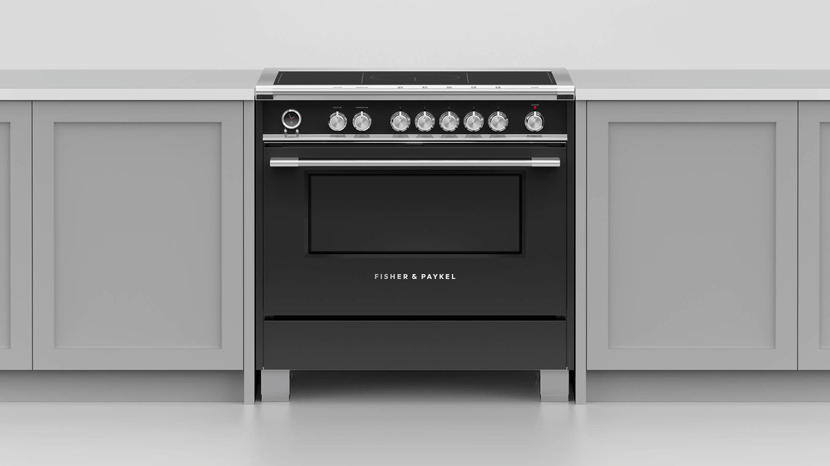 Fisher & Paykel OR36SCI6B1 range exterior kitchen feature