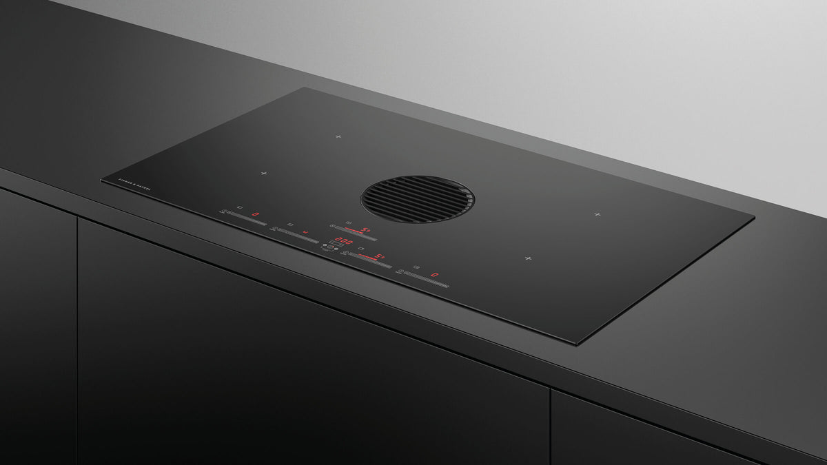 Fisher & Paykel CID364DTB4 Series 9 36 Inch Minimal 4 Zone Induction Cooktop with Integrated Ventilation - Image 4