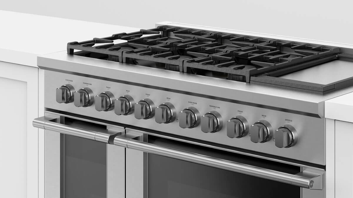 Fisher & Paykel RGV3-486GD-L Design Quality Detail