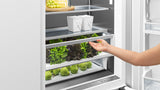 Fisher & Paykel RS3084WRUK1 30" Series 9 Integrated Column Refrigerator Freezer, Ice & Water, Panel Ready, Right Hinge - Product Detail View