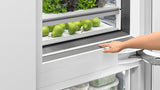 Fisher & Paykel RS3084WRUK1 30" Series 9 Integrated Column Refrigerator Freezer, Ice & Water, Panel Ready, Right Hinge - Product Detail View
