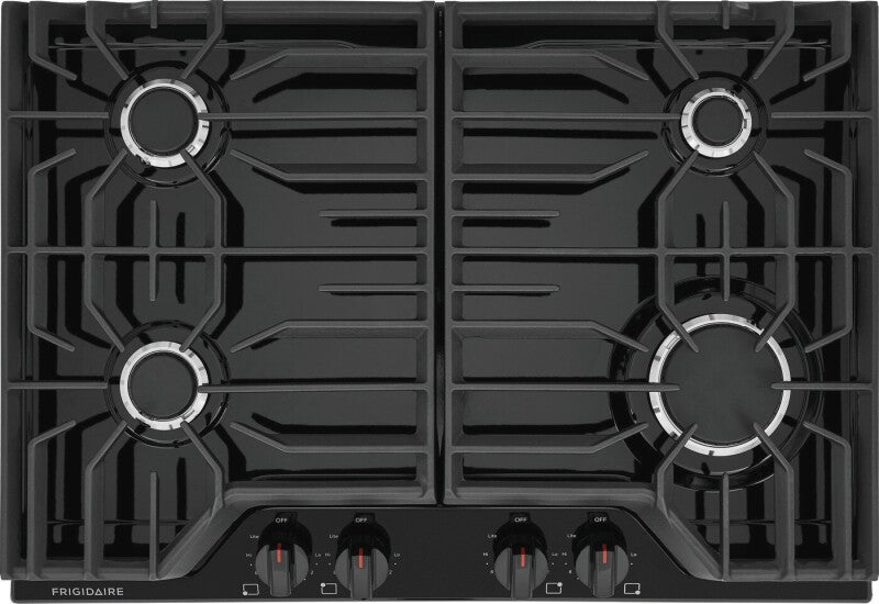 Frigidaire 30" Gas Cooktop - (FCCG3027AB) - FRIGIDAIRE