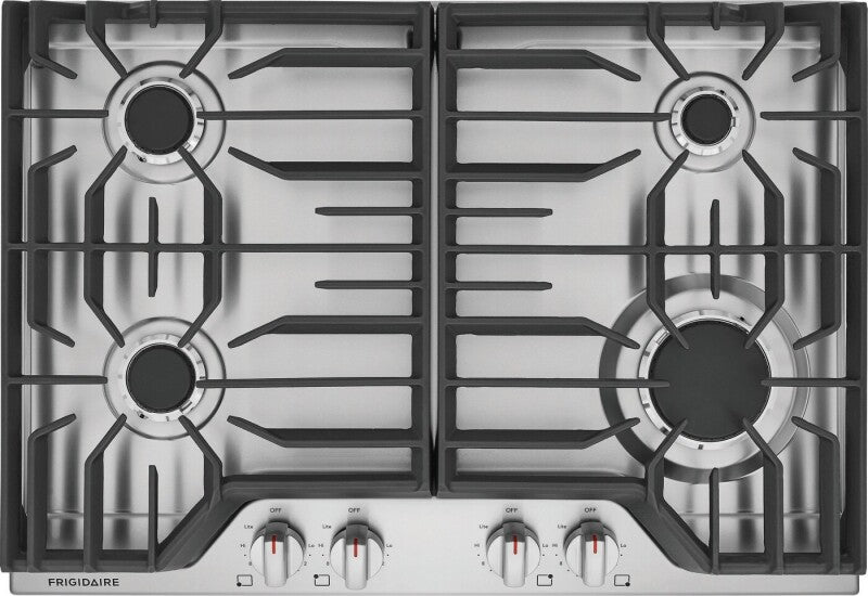 Frigidaire 30" Gas Cooktop - (FCCG3027AS) - FRIGIDAIRE