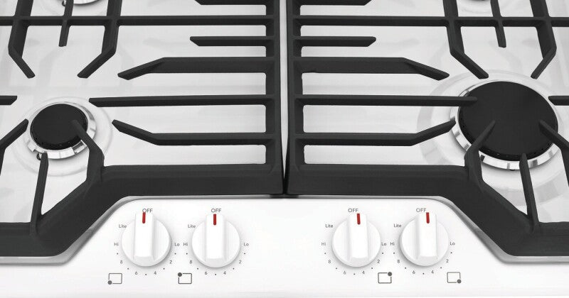 Frigidaire 30" Gas Cooktop - (FCCG3027AW) - FRIGIDAIRE