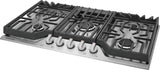 Frigidaire 36" Gas Cooktop - (FCCG3627AS) - FRIGIDAIRE