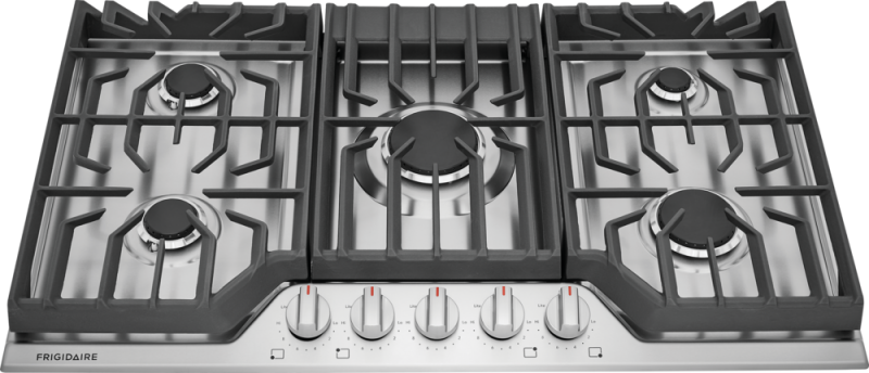 Frigidaire 36" Gas Cooktop - (FCCG3627AS) - FRIGIDAIRE
