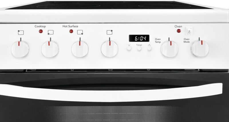 Frigidaire 24" Freestanding Electric Range - (FCFE2425AW) - FRIGIDAIRE