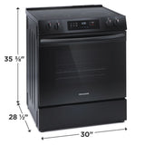 Frigidaire 30" Front Control Electric Range - (FCFE3062AB) - FRIGIDAIRE