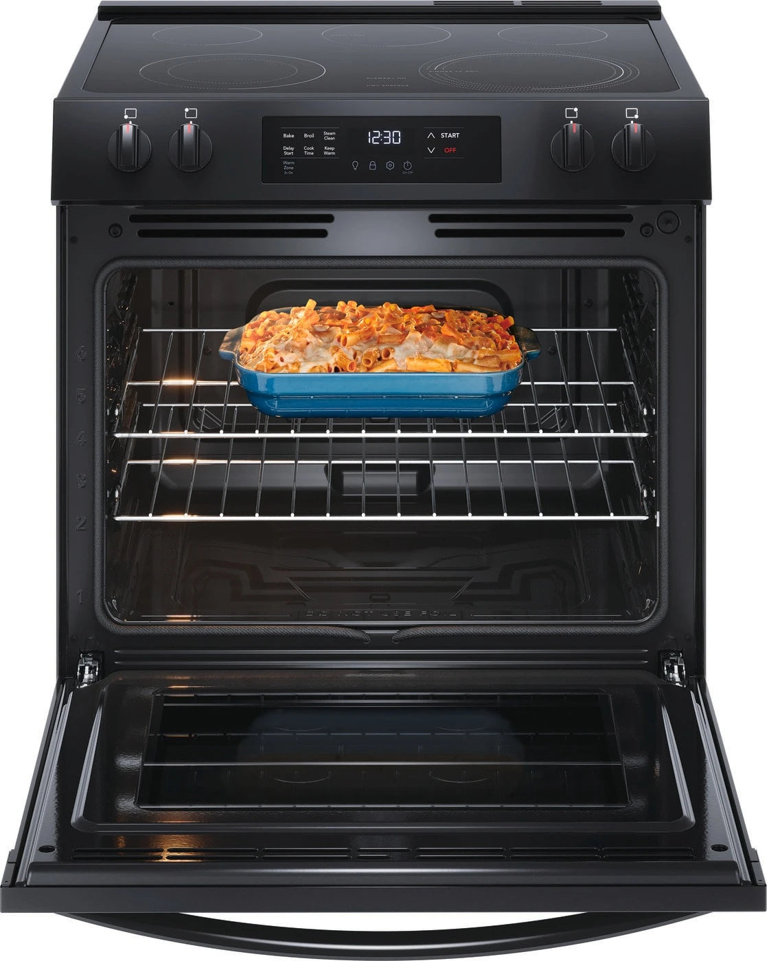 Frigidaire 30" Front Control Electric Range - (FCFE3062AB) - FRIGIDAIRE