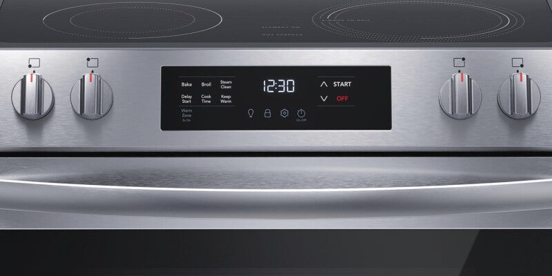 Frigidaire 30" Front Control Electric Range - (FCFE3062AS) - FRIGIDAIRE
