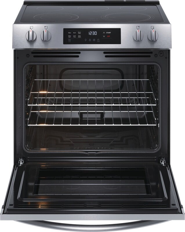 Frigidaire 30" Front Control Electric Range - (FCFE3062AS) - FRIGIDAIRE