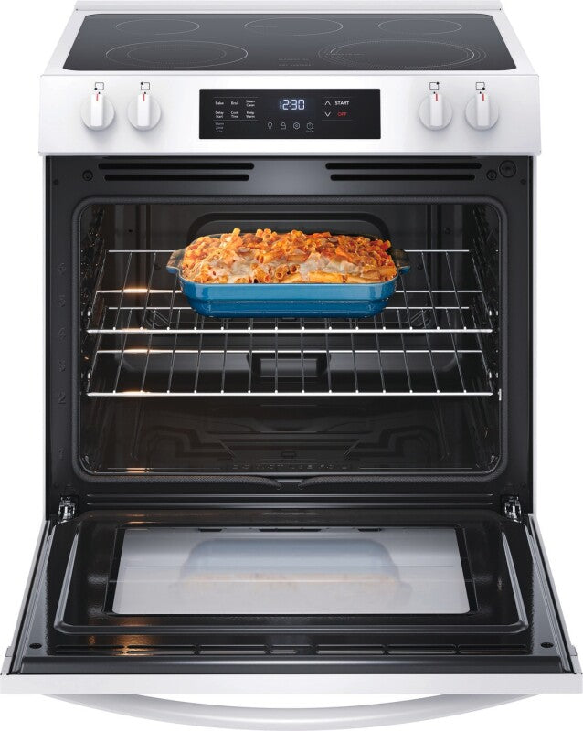 Frigidaire 30" Front Control Electric Range - (FCFE3062AW) - FRIGIDAIRE