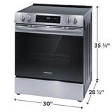 30" Front Control Electric Range - (FCFE3082BS) -