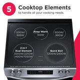 30" Front Control Electric Range - (FCFE3082BS) -