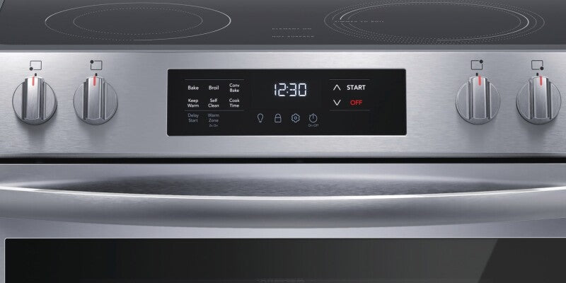 Frigidaire 30" Front Control Electric Range - (FCFE3083AS) - FRIGIDAIRE