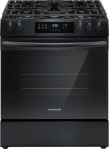 Frigidaire 30" Front Control Gas Range with Quick Boil - (FCFG3062AB) - FRIGIDAIRE