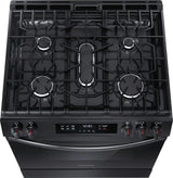 Frigidaire 30" Front Control Gas Range with Quick Boil - (FCFG3062AB) - FRIGIDAIRE