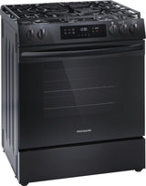 Frigidaire 30" Front Control Gas Range with Quick Boil - (FCFG3062AS) - FRIGIDAIRE