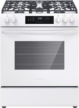 Frigidaire 30" Front Control Gas Range with Quick Boil - (FCFG3062AW) - FRIGIDAIRE