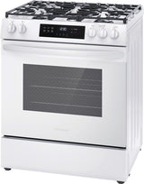 Frigidaire 30" Front Control Gas Range with Quick Boil - (FCFG3062AW) - FRIGIDAIRE