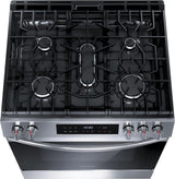 Frigidaire 30" Front Control Freestanding Gas Range with Air Fry, 5.1 Cu. Ft., Stainless Steel - FCFG3082BS