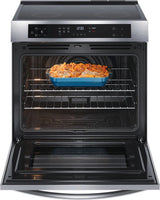 Frigidaire 30" Front Control Induction Range with Convection Bake - (FCFI3083AS) - FRIGIDAIRE