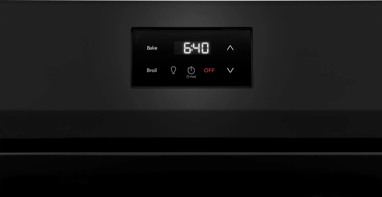 Frigidaire 30" Freestanding Electric Coil Range, 5.3 Cu. Ft., Black - FCRC3012BB