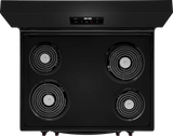 Frigidaire 30" Freestanding Electric Coil Range, 5.3 Cu. Ft., Black - FCRC3012BB