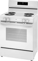 Frigidaire 30" Freestanding Electric Coil Range with Self-Clean, 5.3 Cu. Ft., White - FCRC3022BW