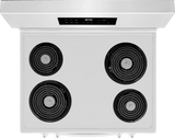Frigidaire 30" Freestanding Electric Coil Range with Self-Clean, 5.3 Cu. Ft., White - FCRC3022BW