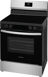 Frigidaire 30" Freestanding Electric Range with Quick Boil &amp; Dual Element, 5.3 Cu. Ft., Stainless Steel - FCRE3050BS