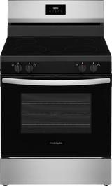 Frigidaire 30" Freestanding Electric Range with Quick Boil &amp; Dual Element, 5.3 Cu. Ft., Stainless Steel - FCRE3050BS