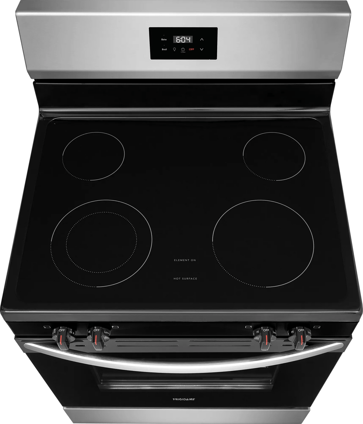 Frigidaire 30" Freestanding Electric Range with Quick Boil &amp; Dual Element, 5.3 Cu. Ft., Stainless Steel - FCRE3050BS