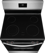 Frigidaire 30" Freestanding Electric Range with Quick Boil &amp; Dual Element, 5.3 Cu. Ft., Stainless Steel - FCRE3050BS
