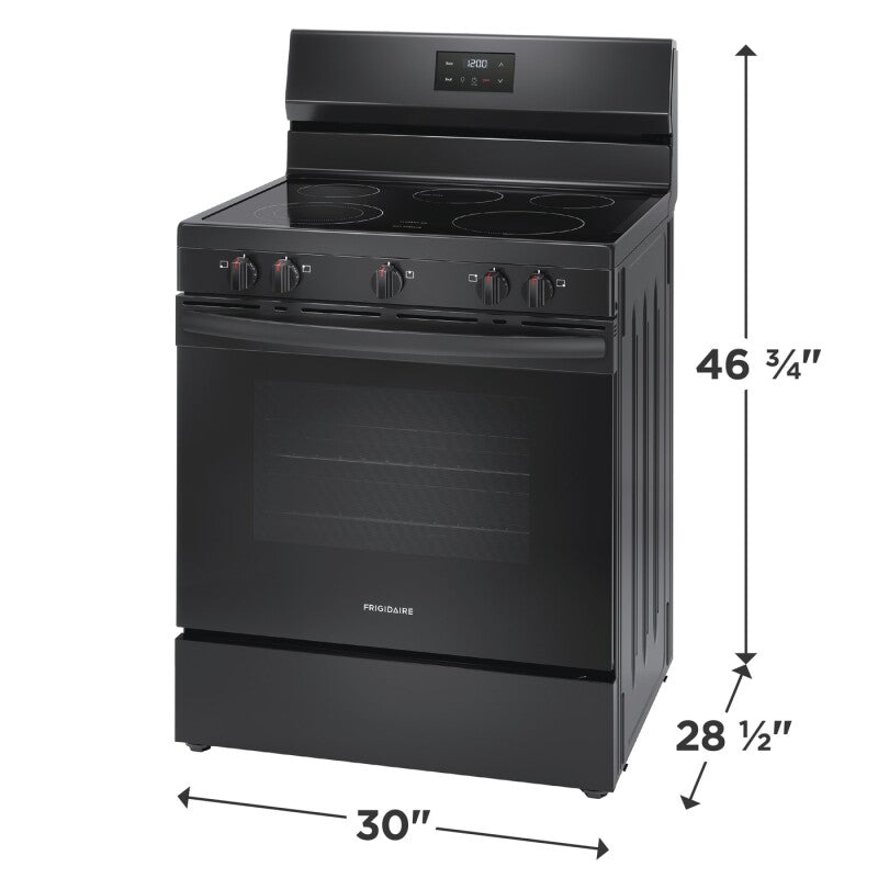Frigidaire 30" Electric Range - (FCRE3052BW) - FRIGIDAIRE