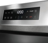 30-in Glass Top 5 Burners 5.3-cu ft Steam Cleaning Freestanding Electric Range - (FCRE306LAF) -