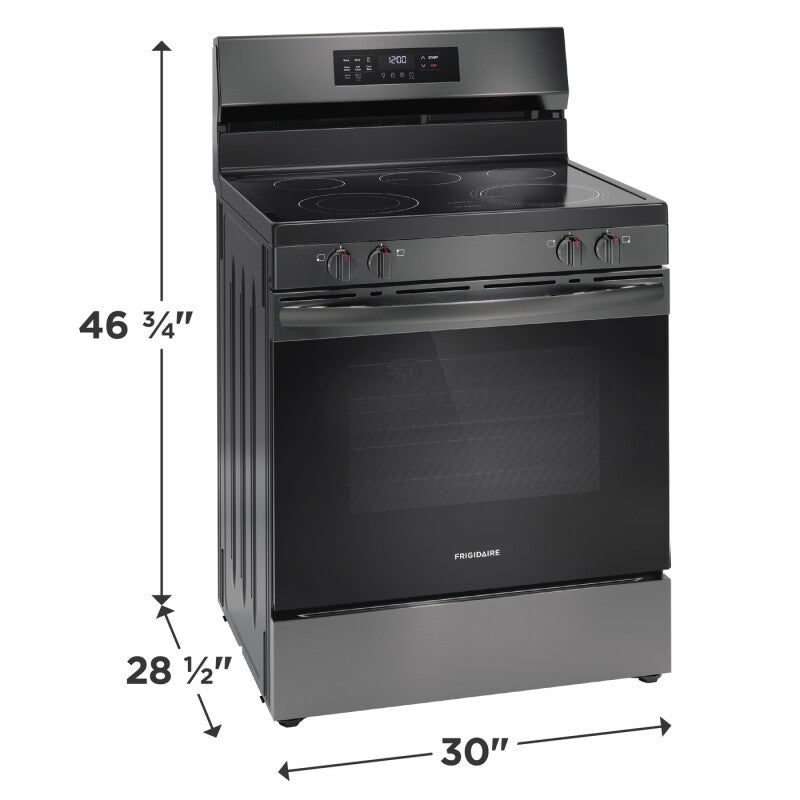 Frigidaire 30" Electric Range with Air Fry - (FCRE3083AD)