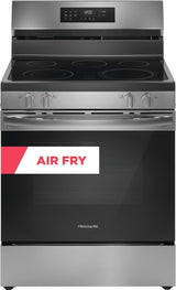 Frigidaire 30" Electric Range with Air Fry - (FCRE3083AS) - FRIGIDAIRE