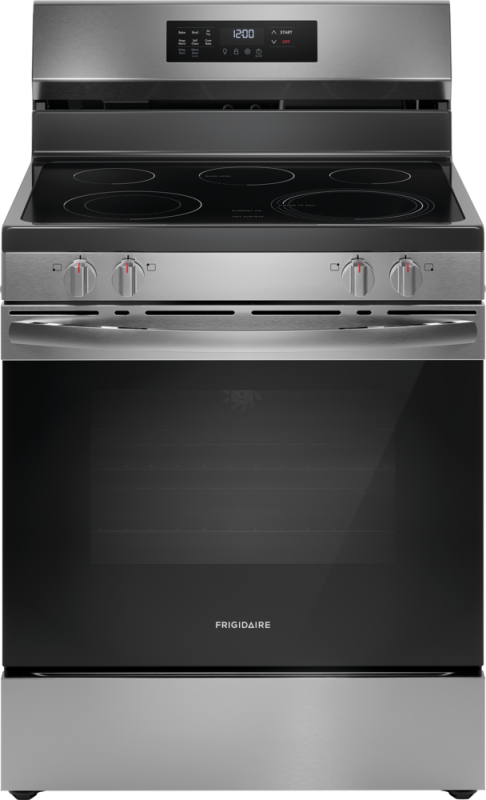 Frigidaire 30" Electric Range with Air Fry - (FCRE3083AS) - FRIGIDAIRE