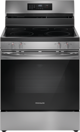 Frigidaire 30" Electric Range with Air Fry - (FCRE3083AS) - FRIGIDAIRE
