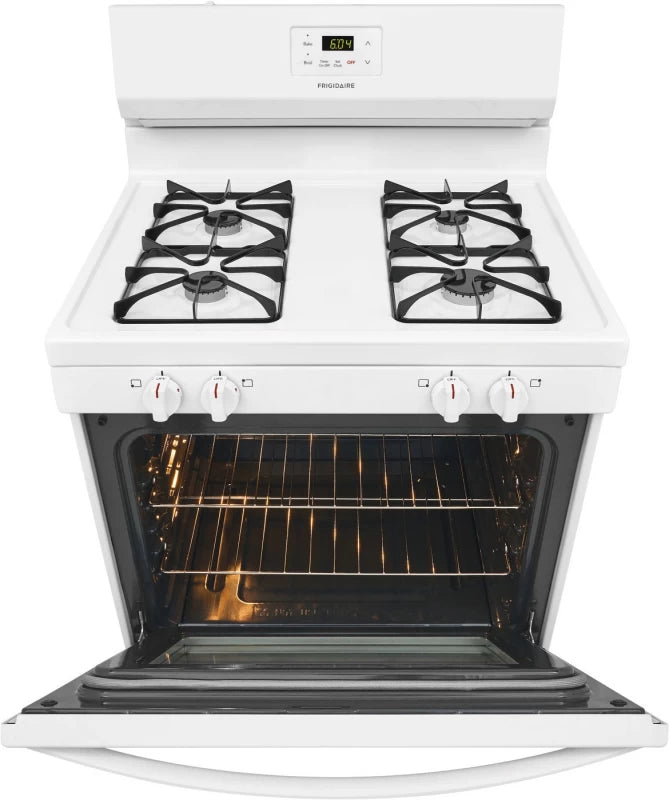 Frigidaire 30" Gas Range - (FCRG3015AW) - FRIGIDAIRE