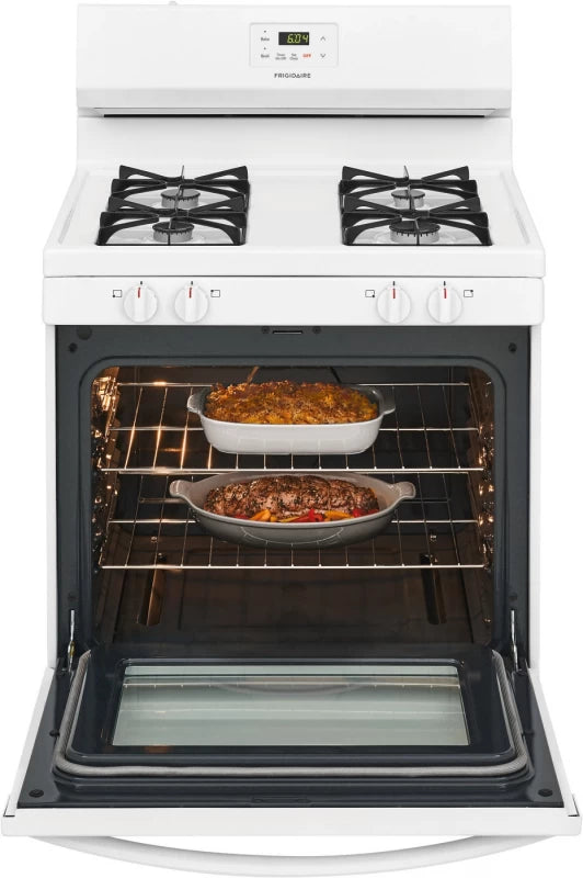 Frigidaire 30" Gas Range - (FCRG3015AW) - FRIGIDAIRE